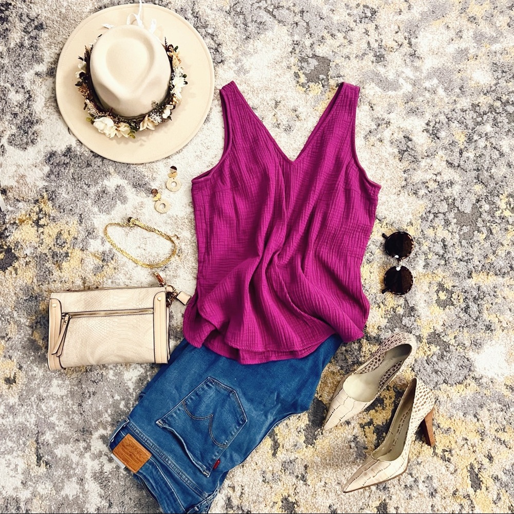 Purple Summer Tank